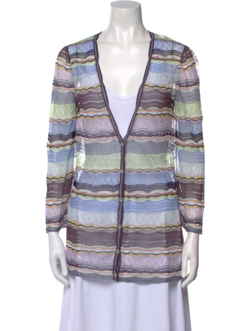 Missoni Striped V-Neck Sweater