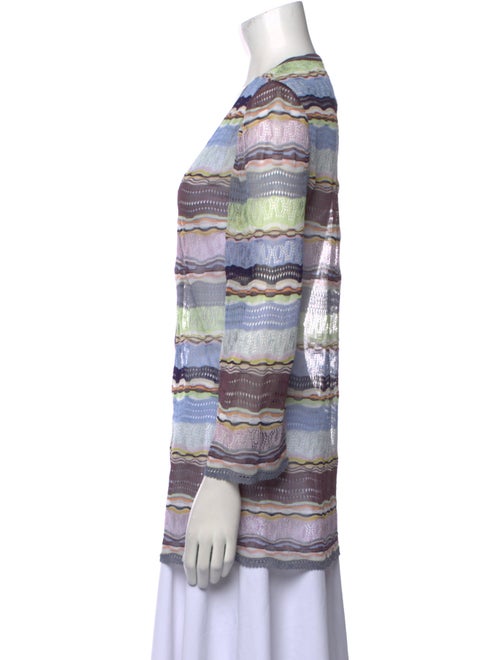 Missoni Striped V-Neck Sweater