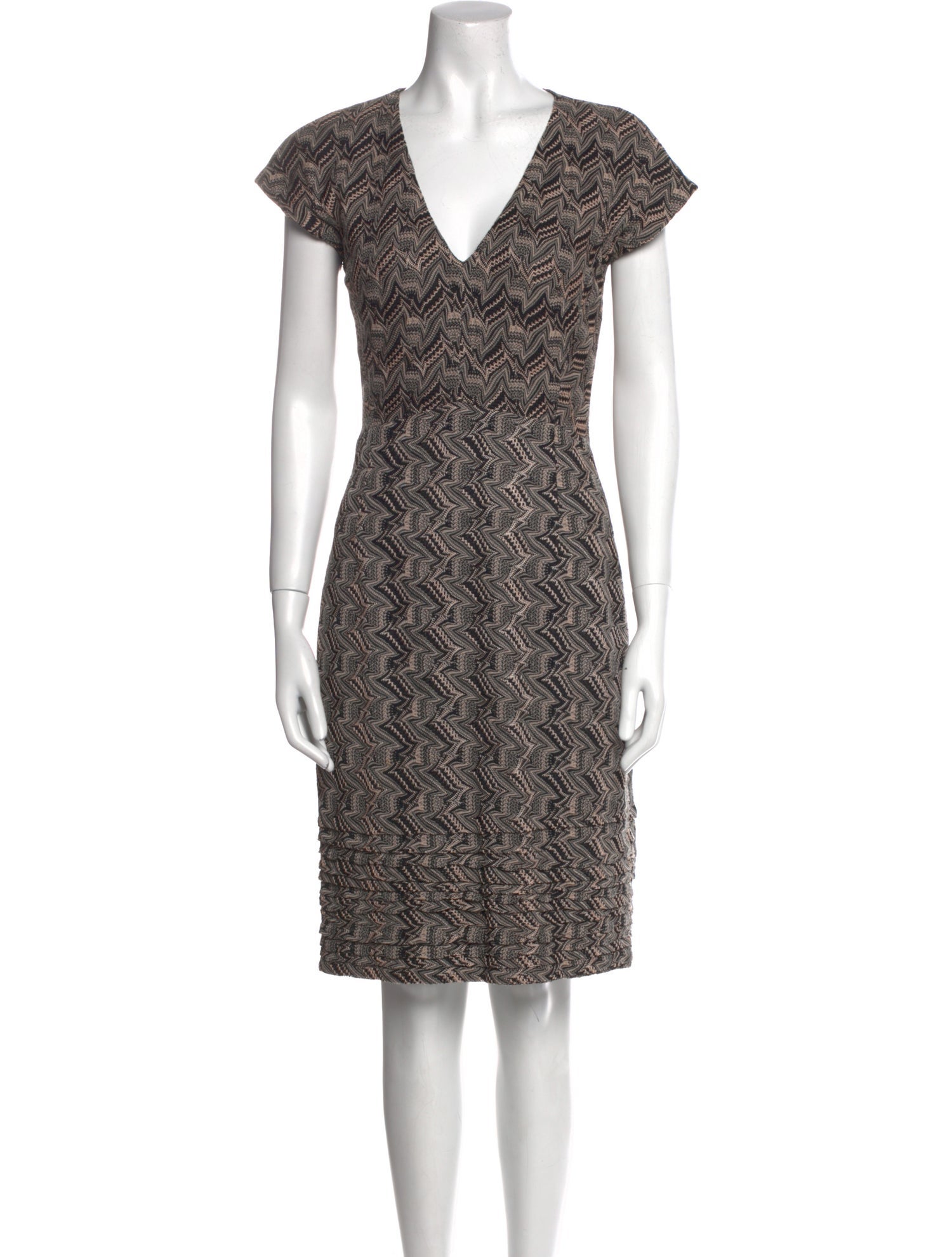 Missoni Wool Knee-Length Dress