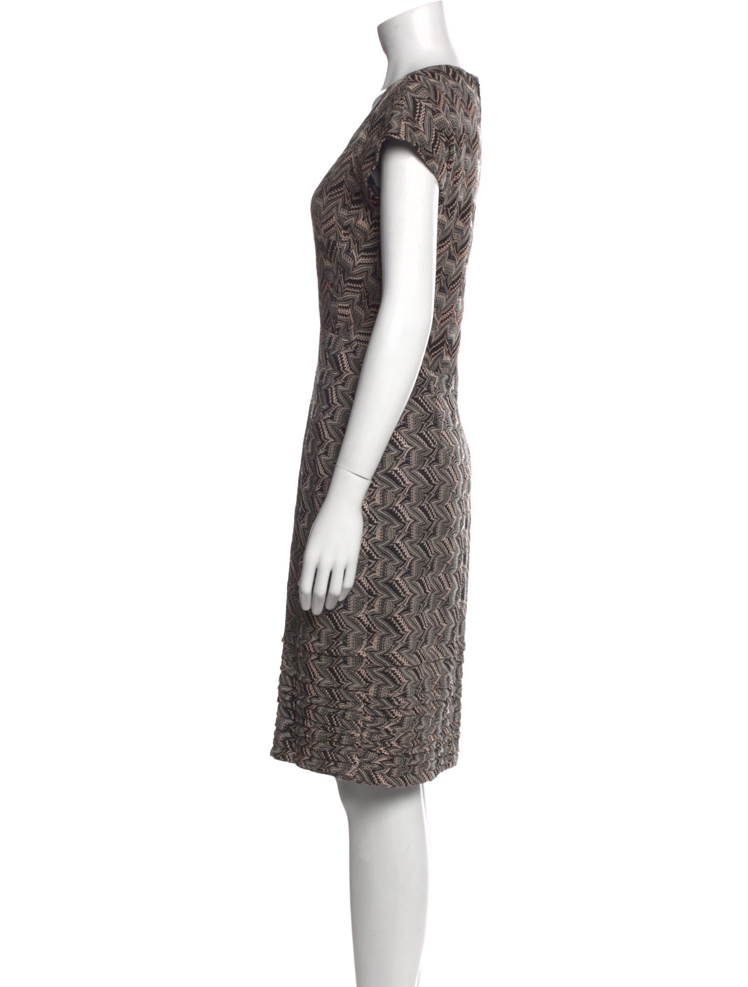 Missoni Wool Knee-Length Dress