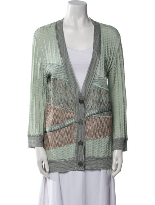 Missoni Striped V-Neck Sweater