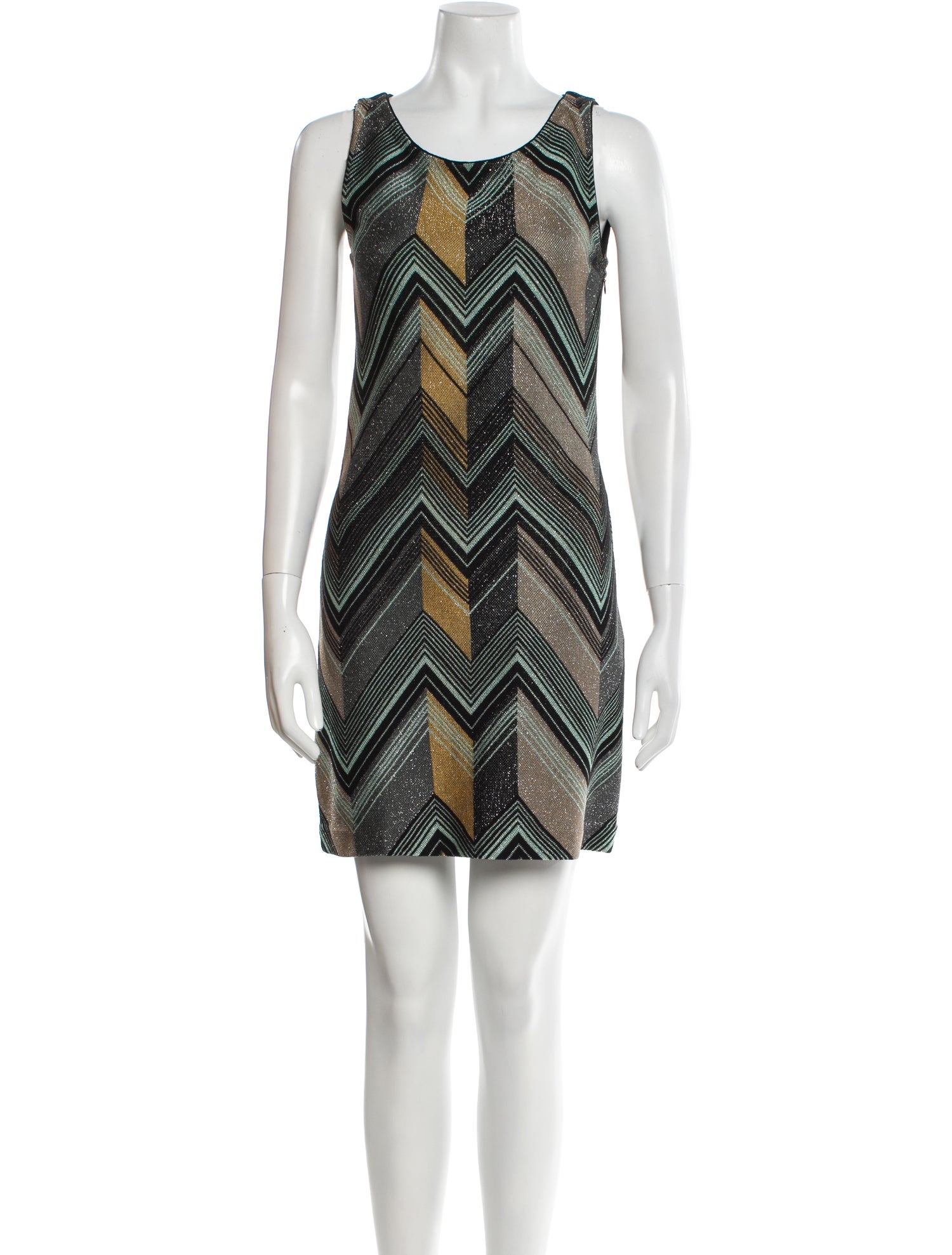 M Missoni Printed Mini Dress