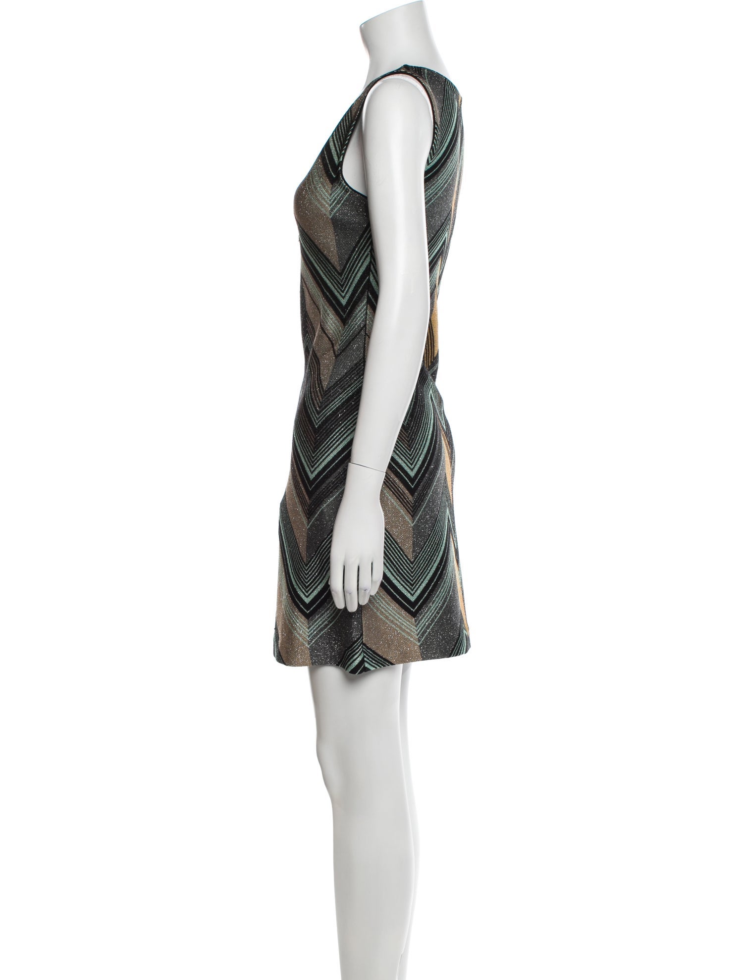 M Missoni Printed Mini Dress