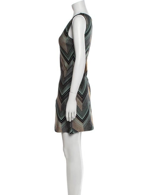 M Missoni Printed Mini Dress