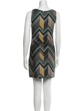 M Missoni Printed Mini Dress