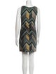 M Missoni Printed Mini Dress