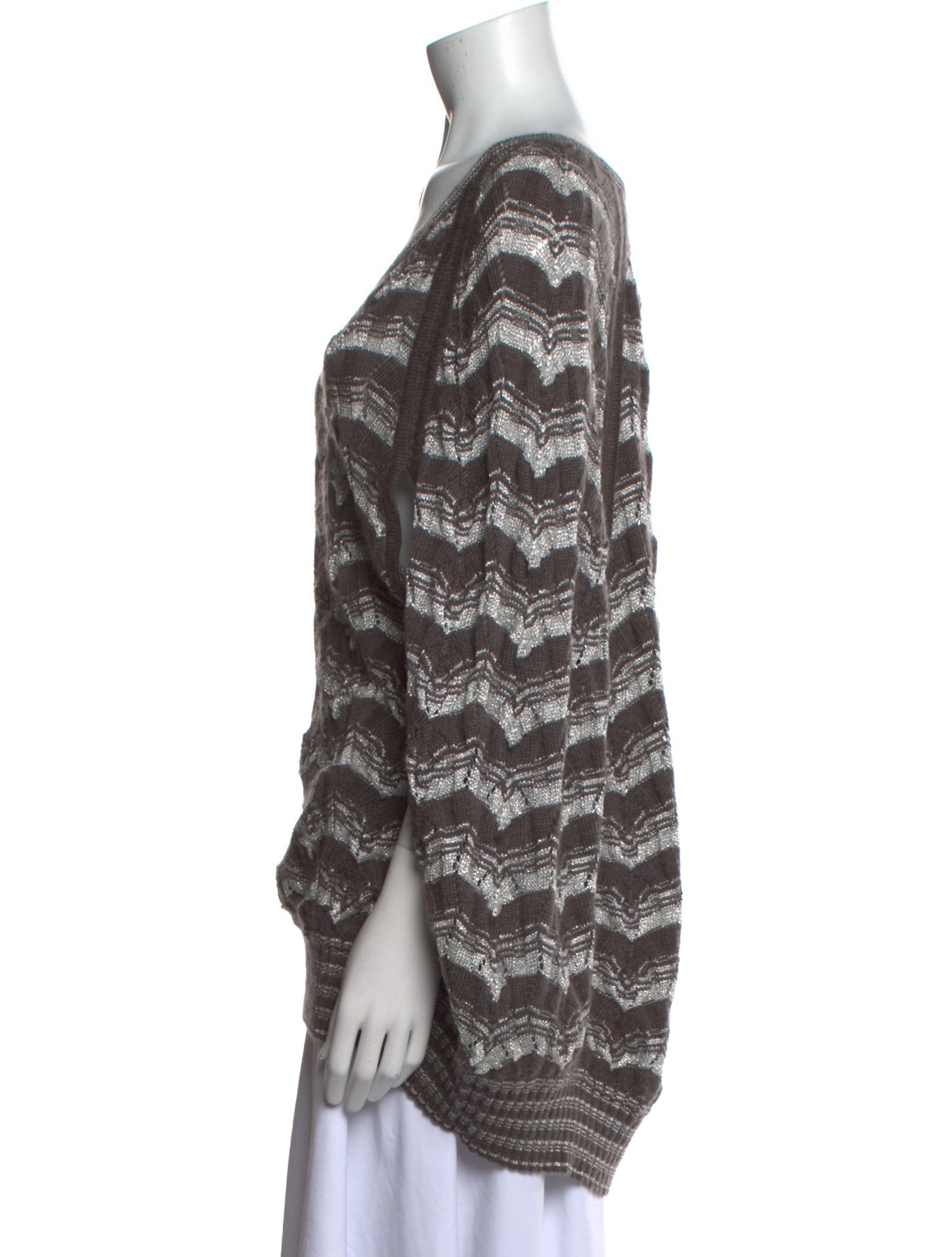 Missoni Striped V-Neck Sweater