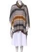 Missoni Wool Turtleneck Poncho