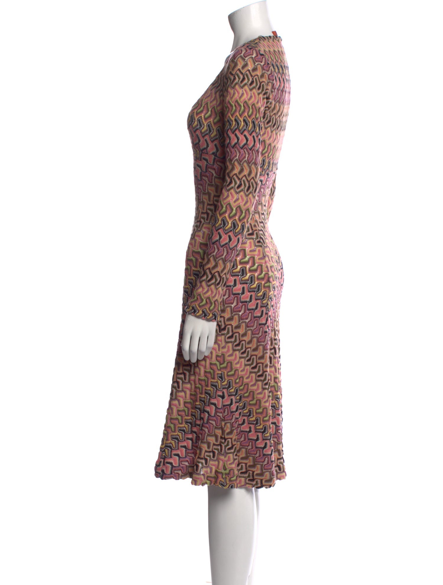 Missoni Wool Midi Length Dress