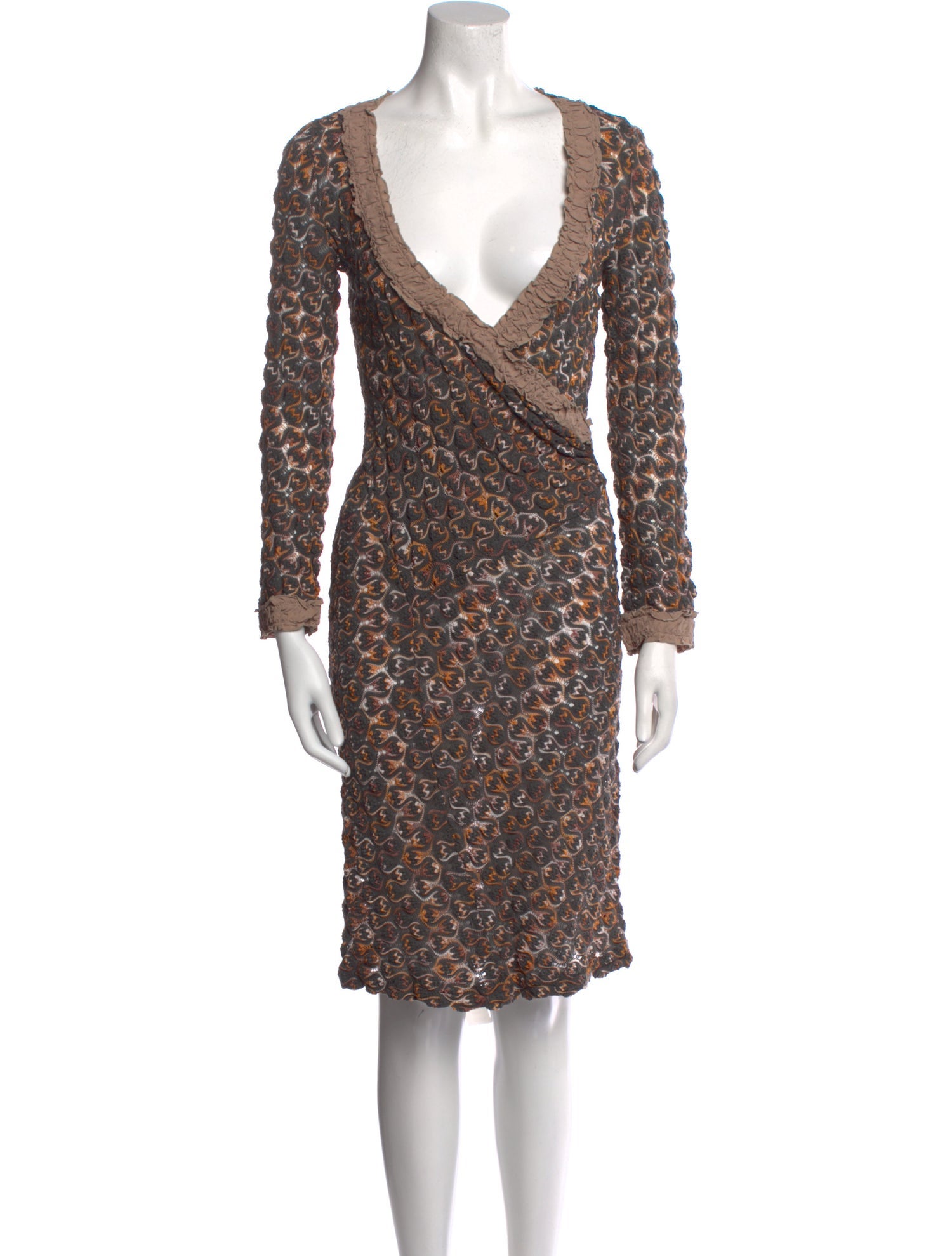 Missoni Wool Knee-Length Dress