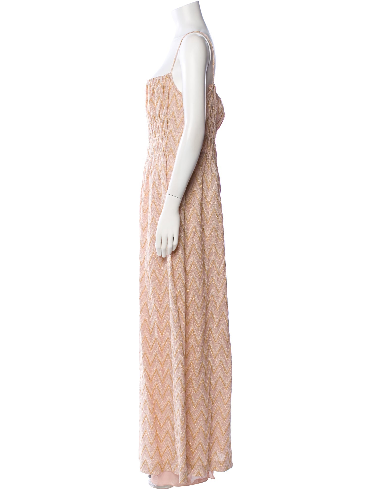 Missoni Square Neckline Midi Length Dress