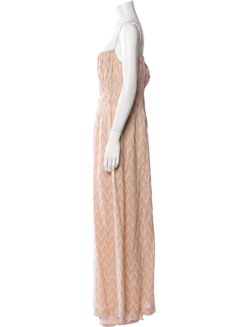 Missoni Square Neckline Midi Length Dress