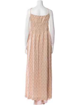 Missoni Square Neckline Midi Length Dress