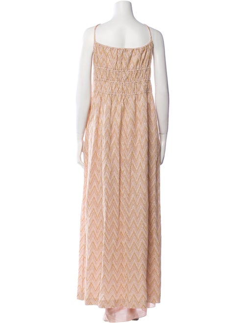 Missoni Square Neckline Midi Length Dress