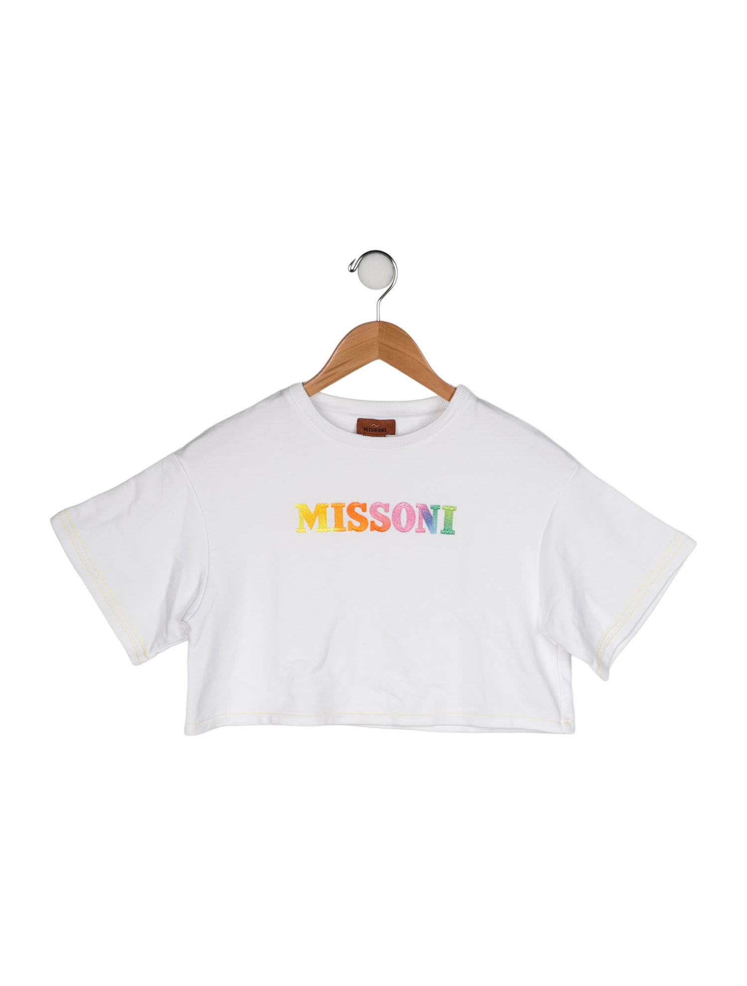 Missoni Embroidered Short Sleeve Top