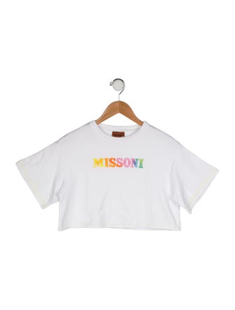 Missoni Embroidered Short Sleeve Top