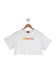Missoni Embroidered Short Sleeve Top