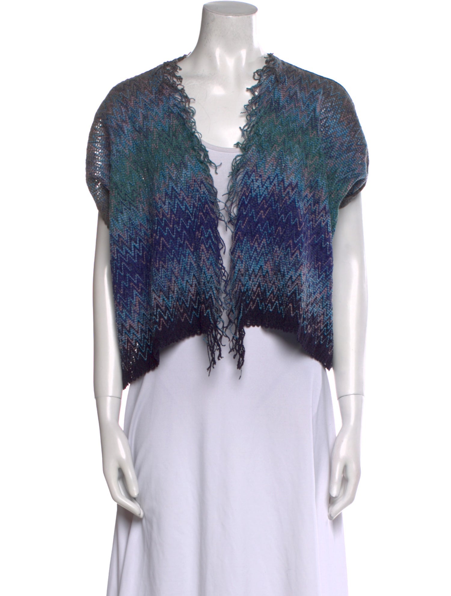 Missoni Striped V-Neck Sweater