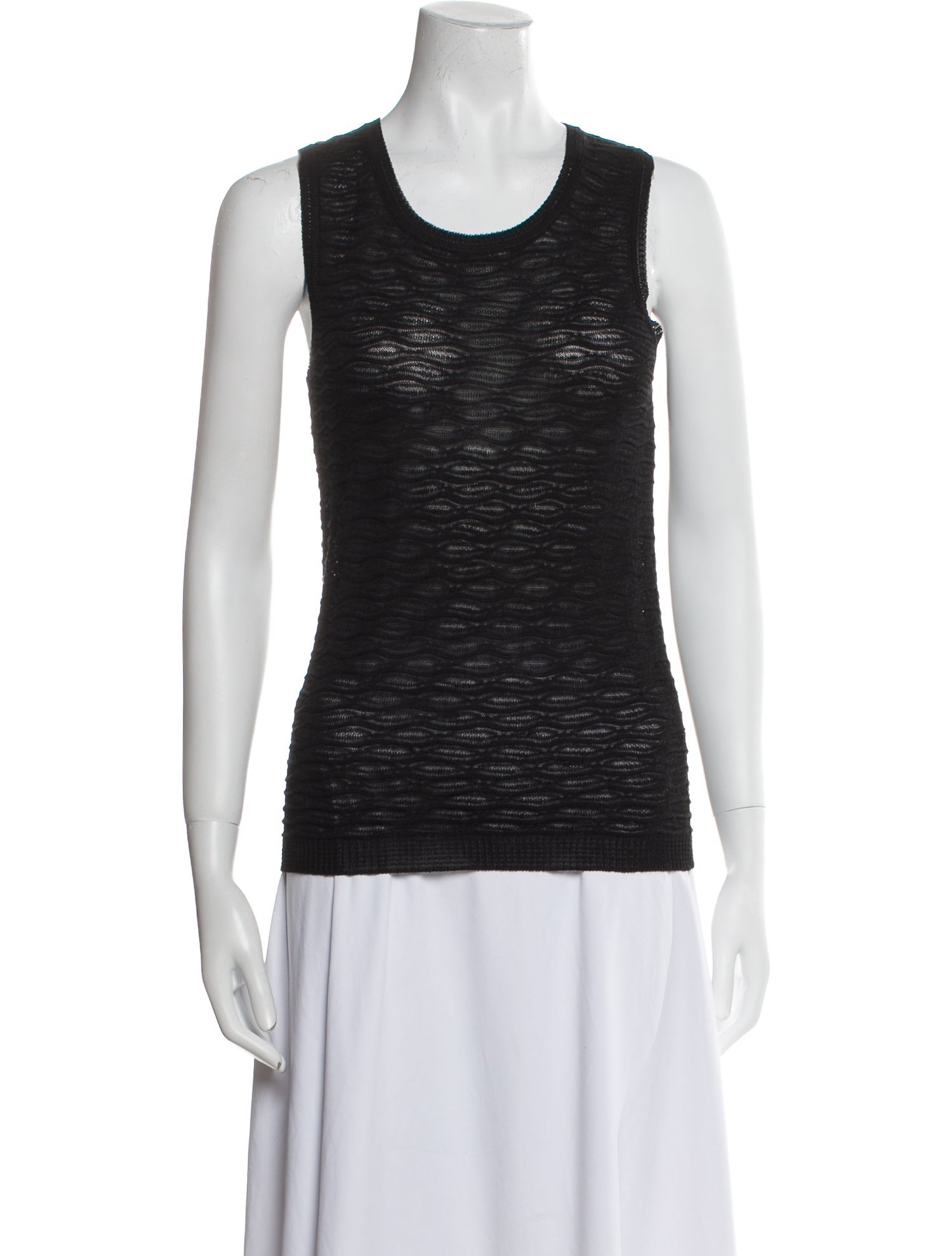 M Missoni Scoop Neck Sweater