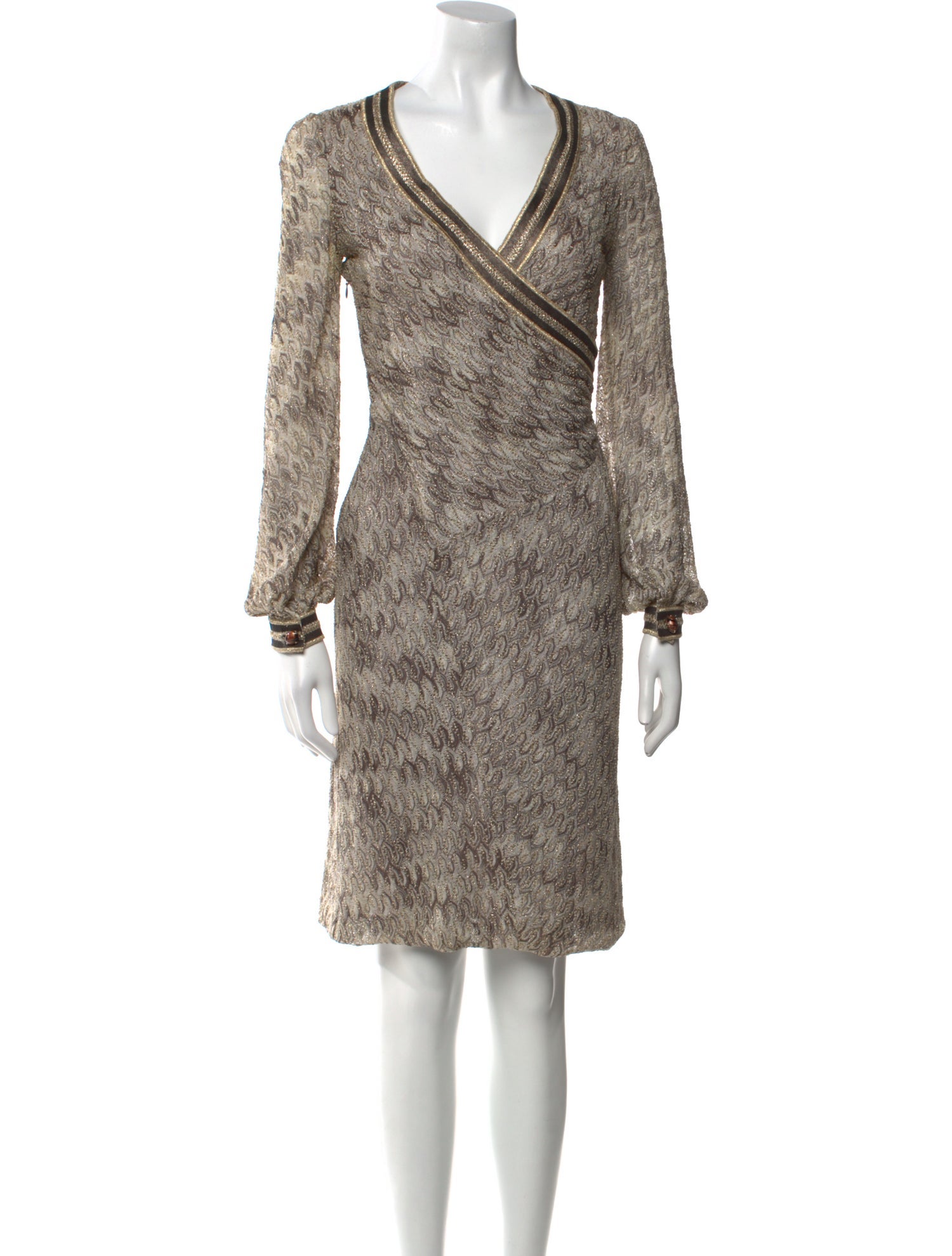 Missoni Printed Knee-Length Dress