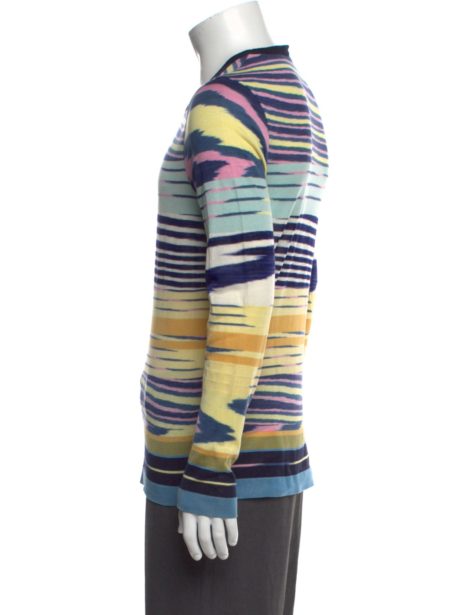 Missoni Striped Crew Neck Pullover