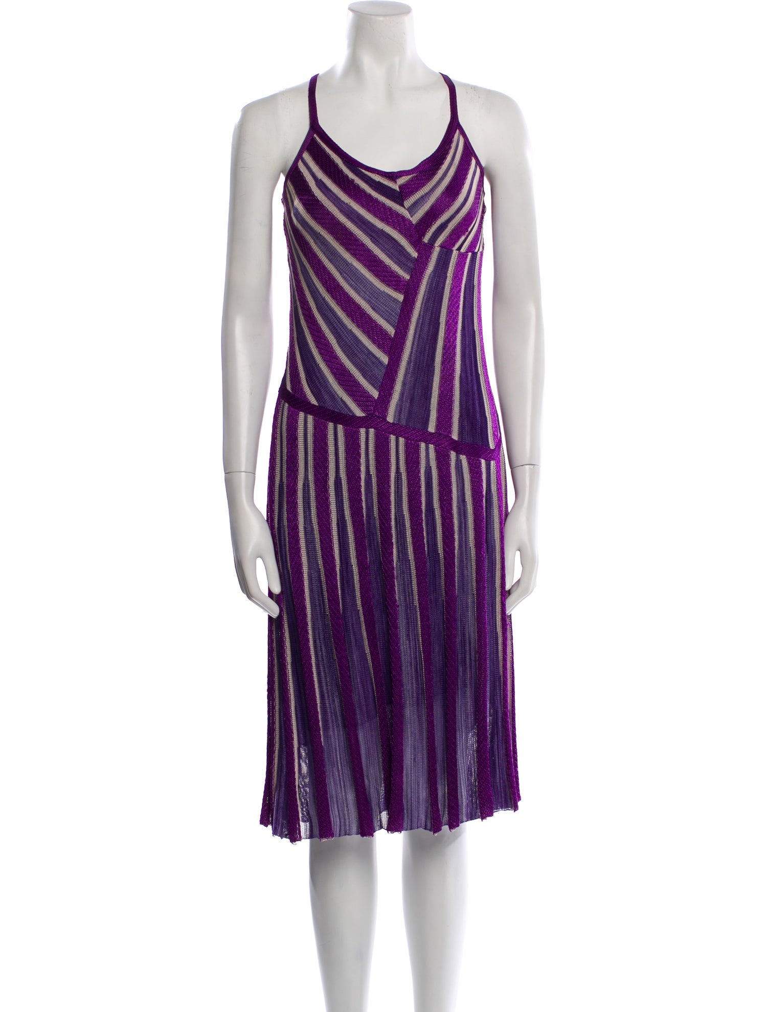 Missoni Striped Midi Length Dress