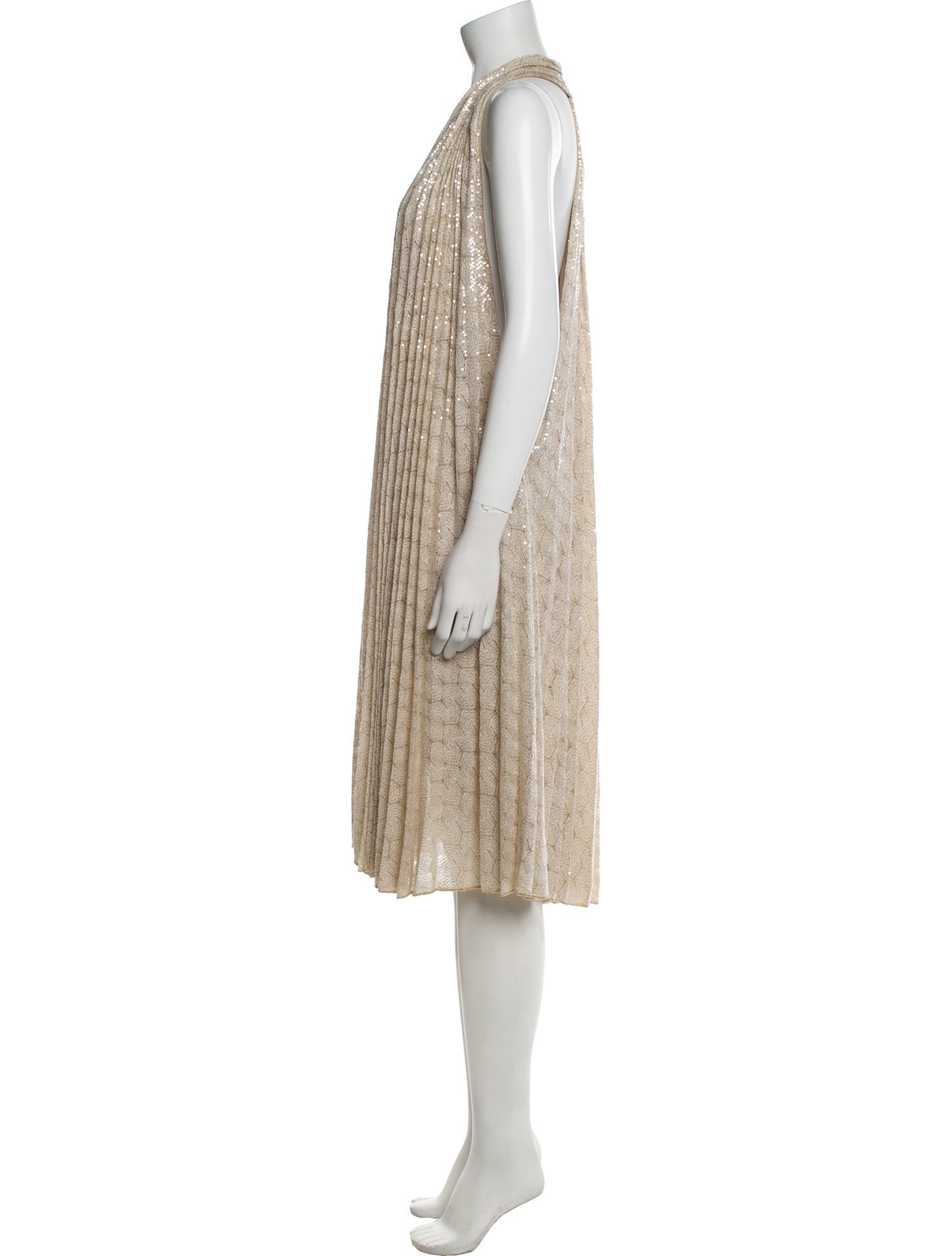 Missoni V-Neck Midi Length Dress