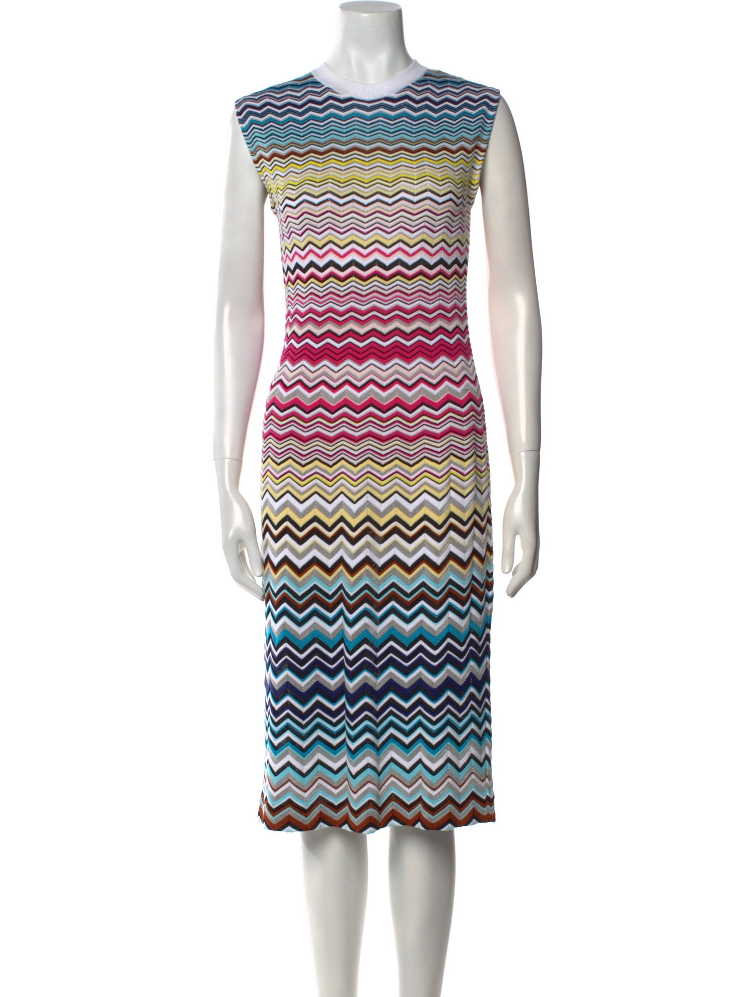 Missoni Striped Midi Length Dress
