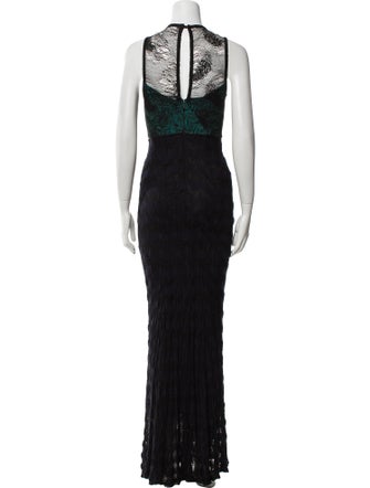 Missoni Lace Pattern Long Dress