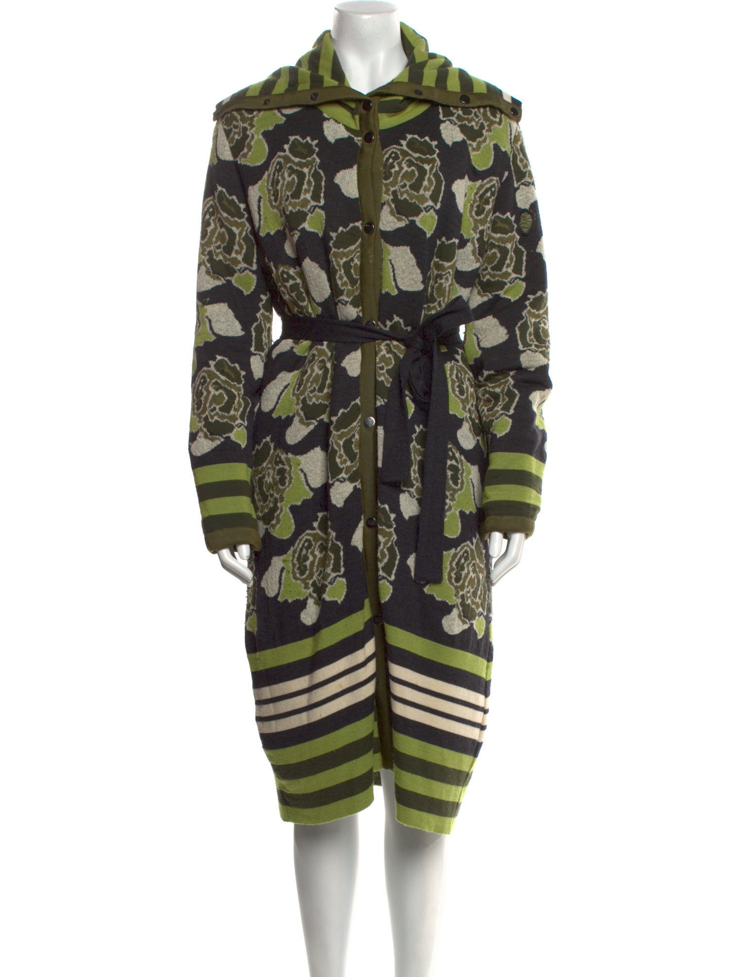 M Missoni Wool Midi Length Dress