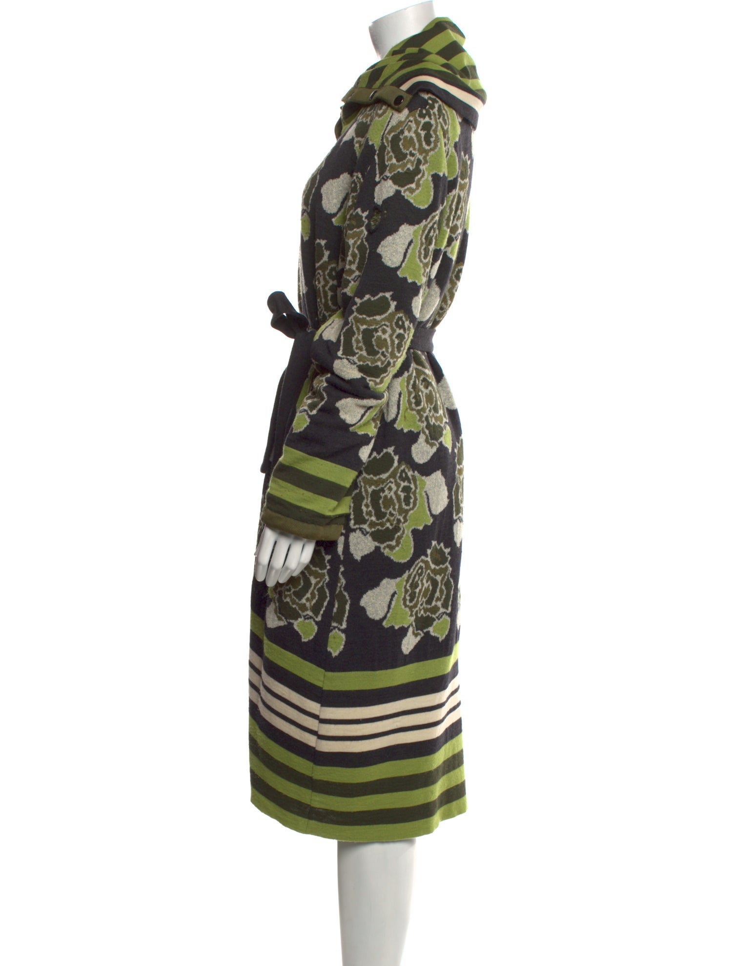 M Missoni Wool Midi Length Dress