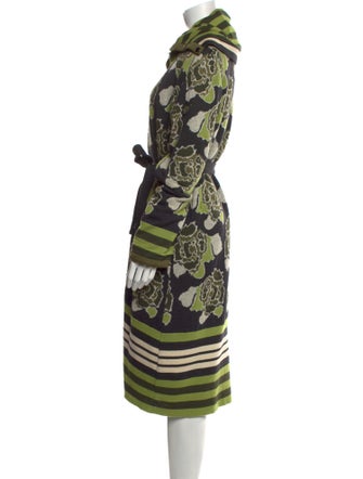 M Missoni Wool Midi Length Dress