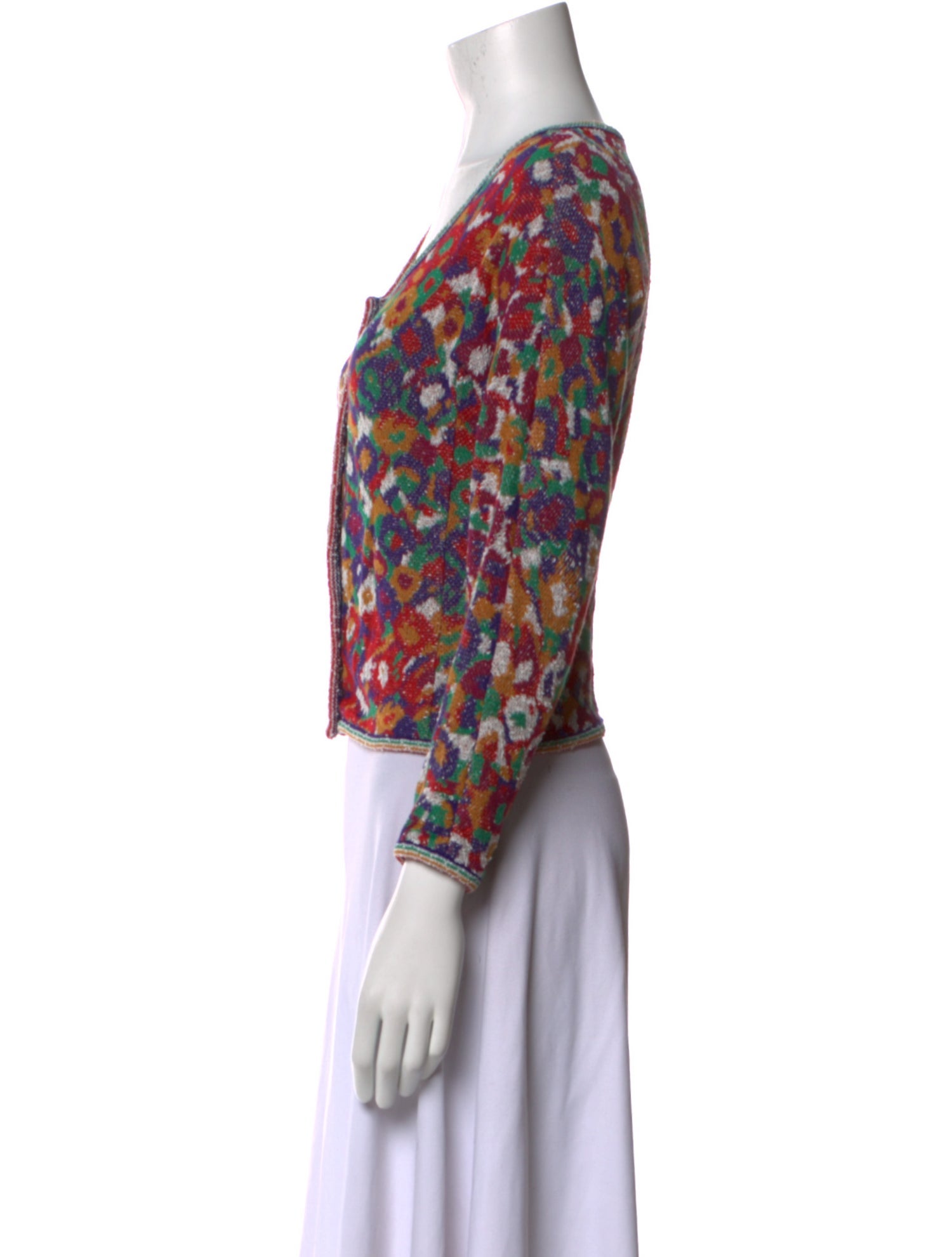 Missoni Printed Scoop Neck Sweater