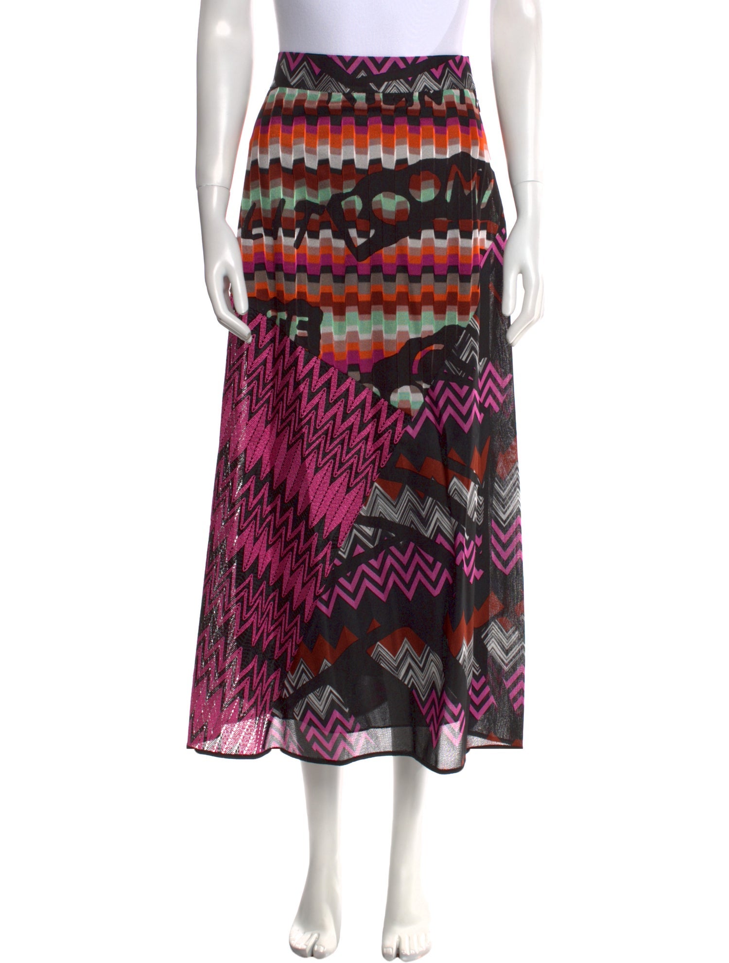 Missoni Striped Midi Length Skirt w/ Tags