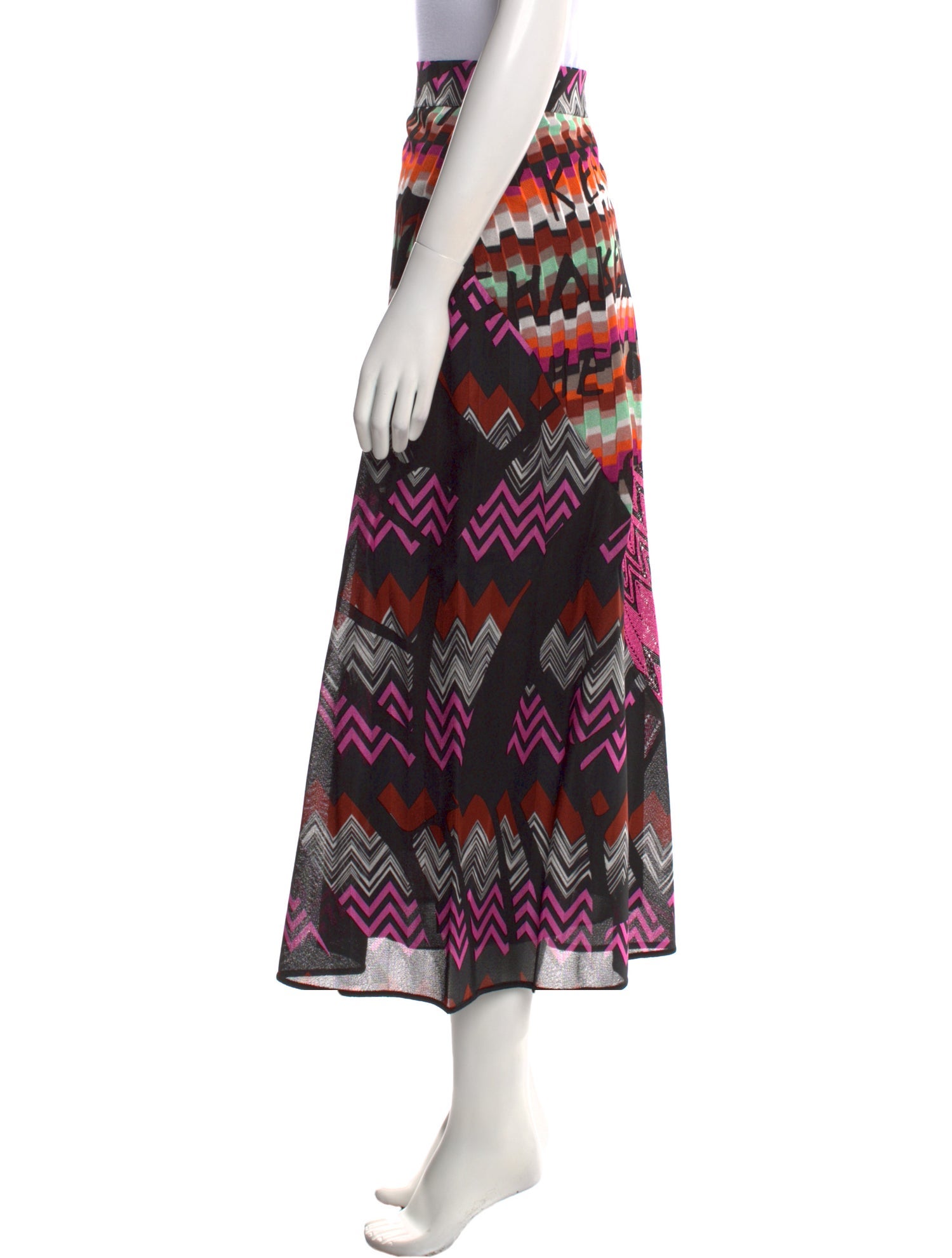 Missoni Striped Midi Length Skirt w/ Tags