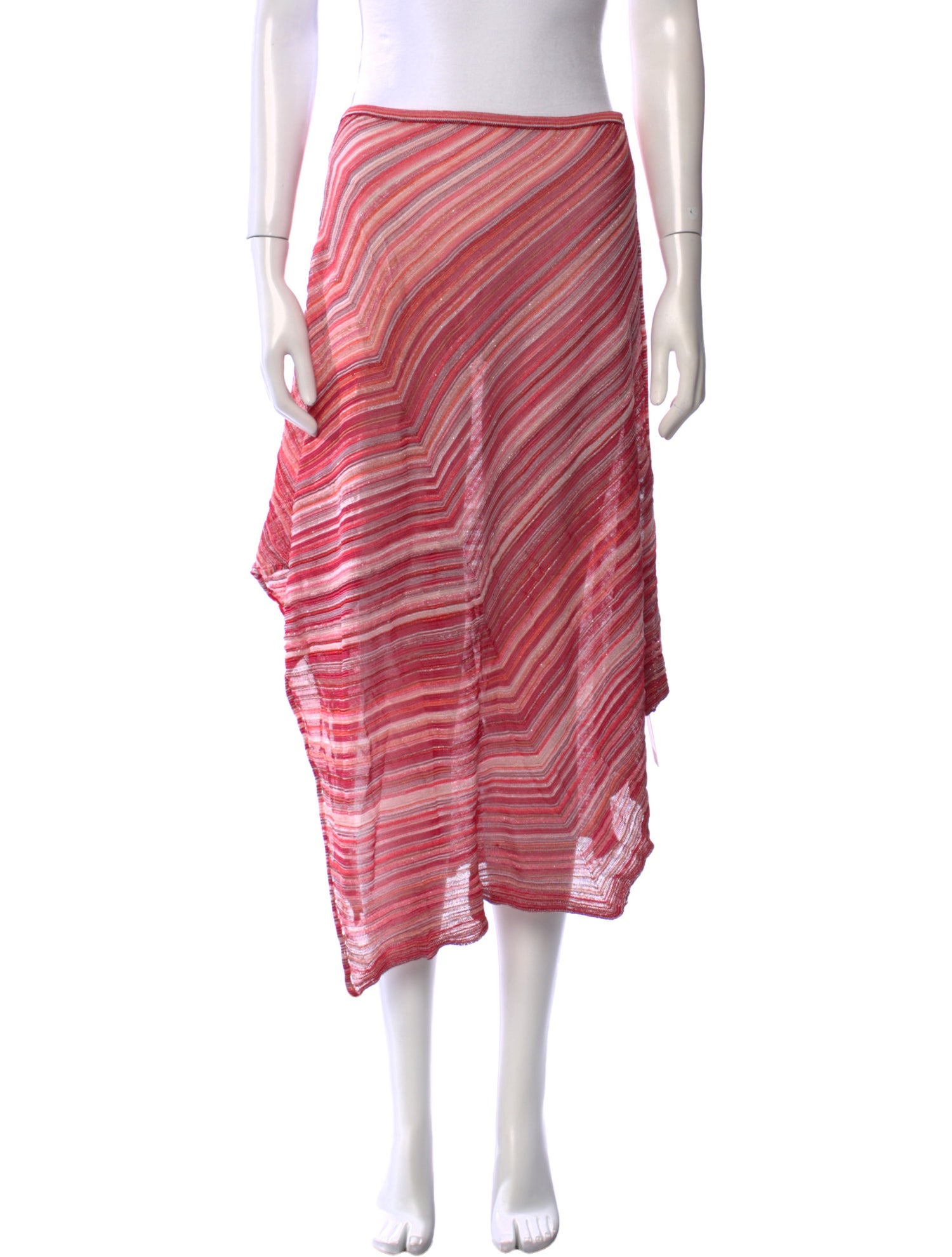 Missoni Striped Knee-Length Skirt