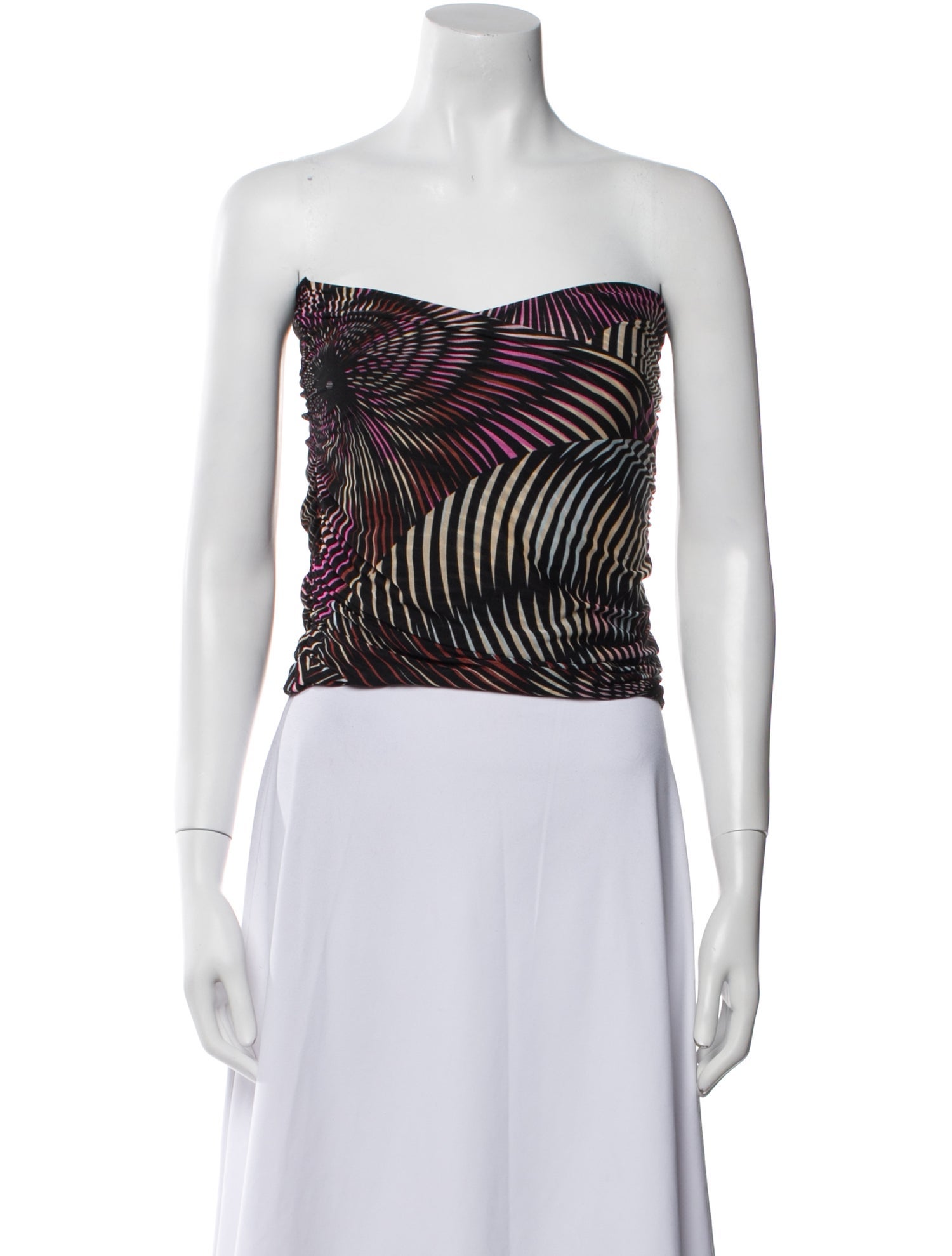 Missoni Vintage Nylon Crop Top