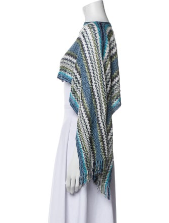 Missoni Striped Bateau Neckline Sweater