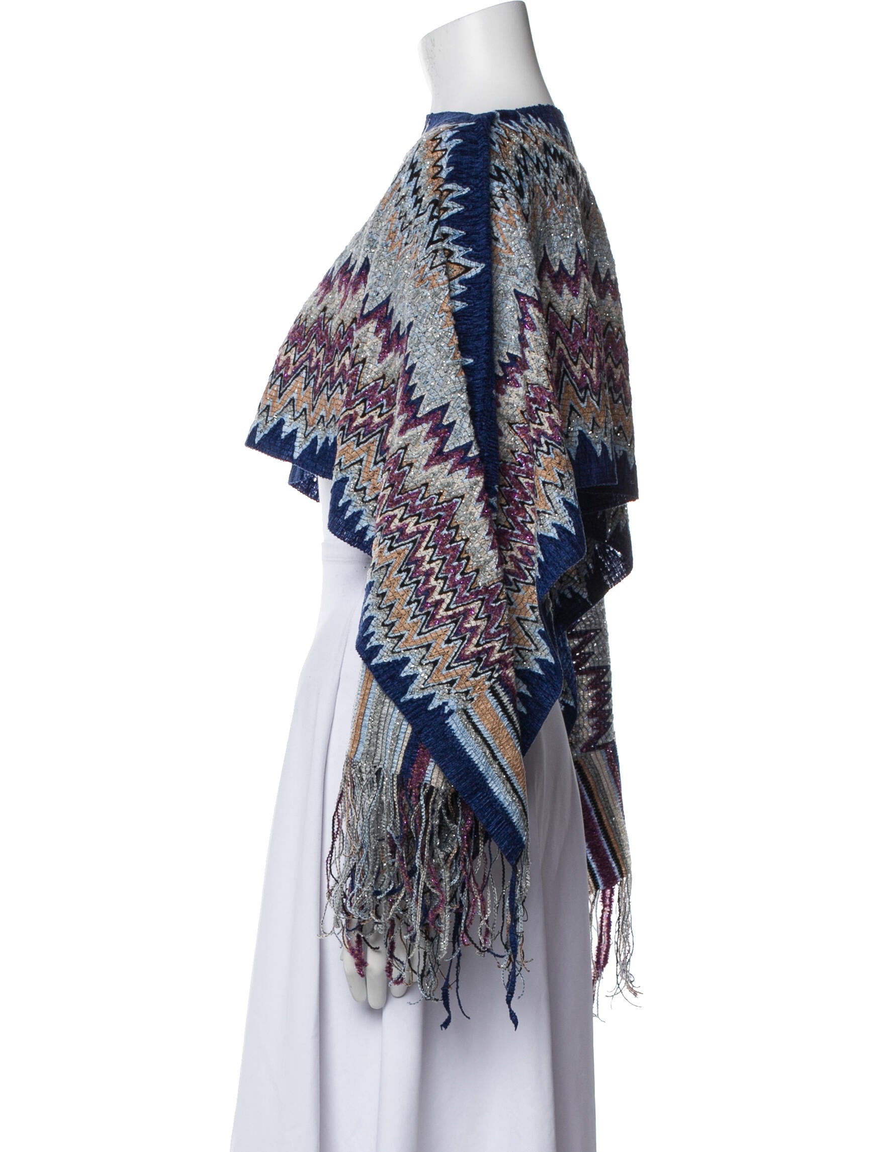 Missoni Striped Mock Neck Sweater