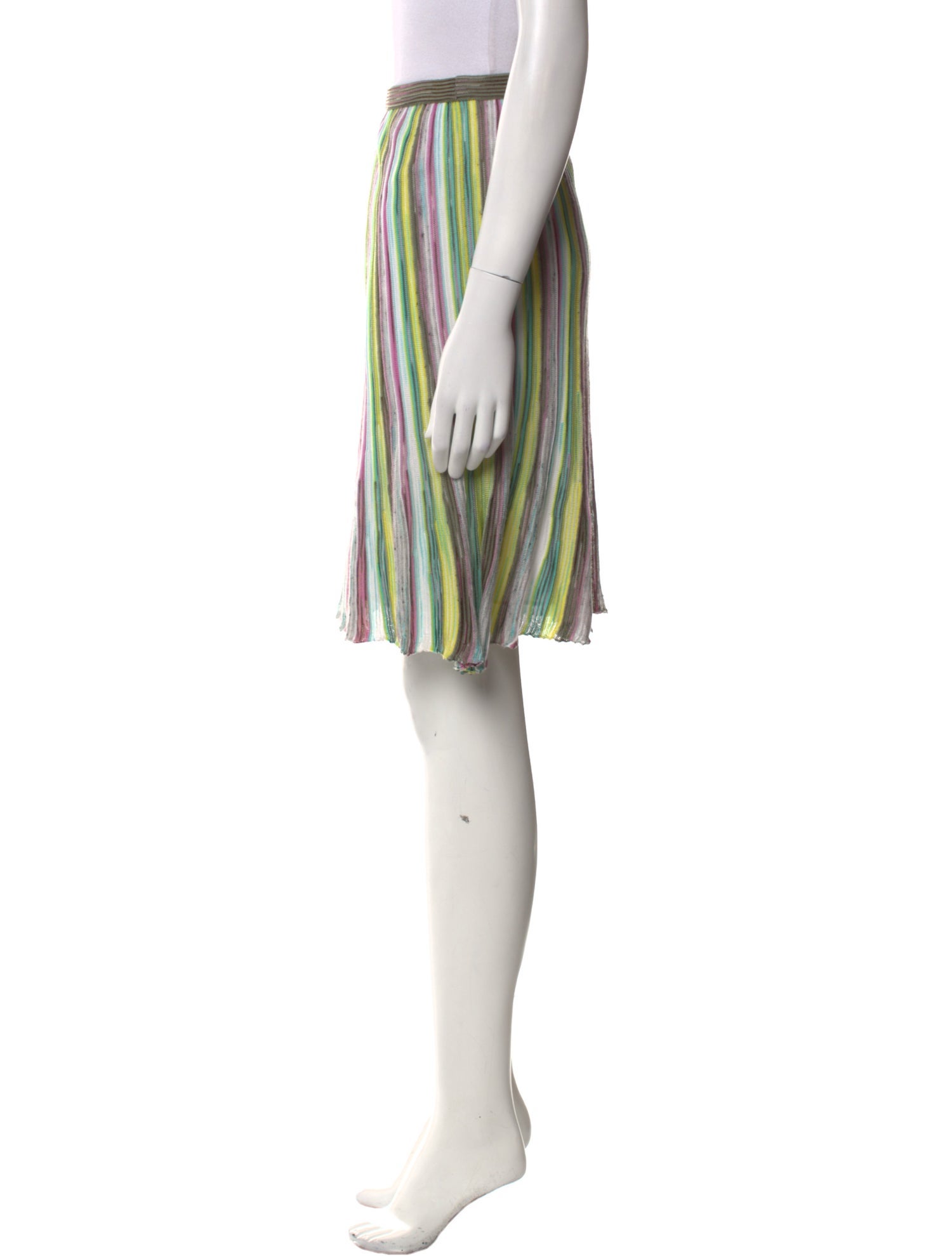 Missoni Striped Knee-Length Skirt