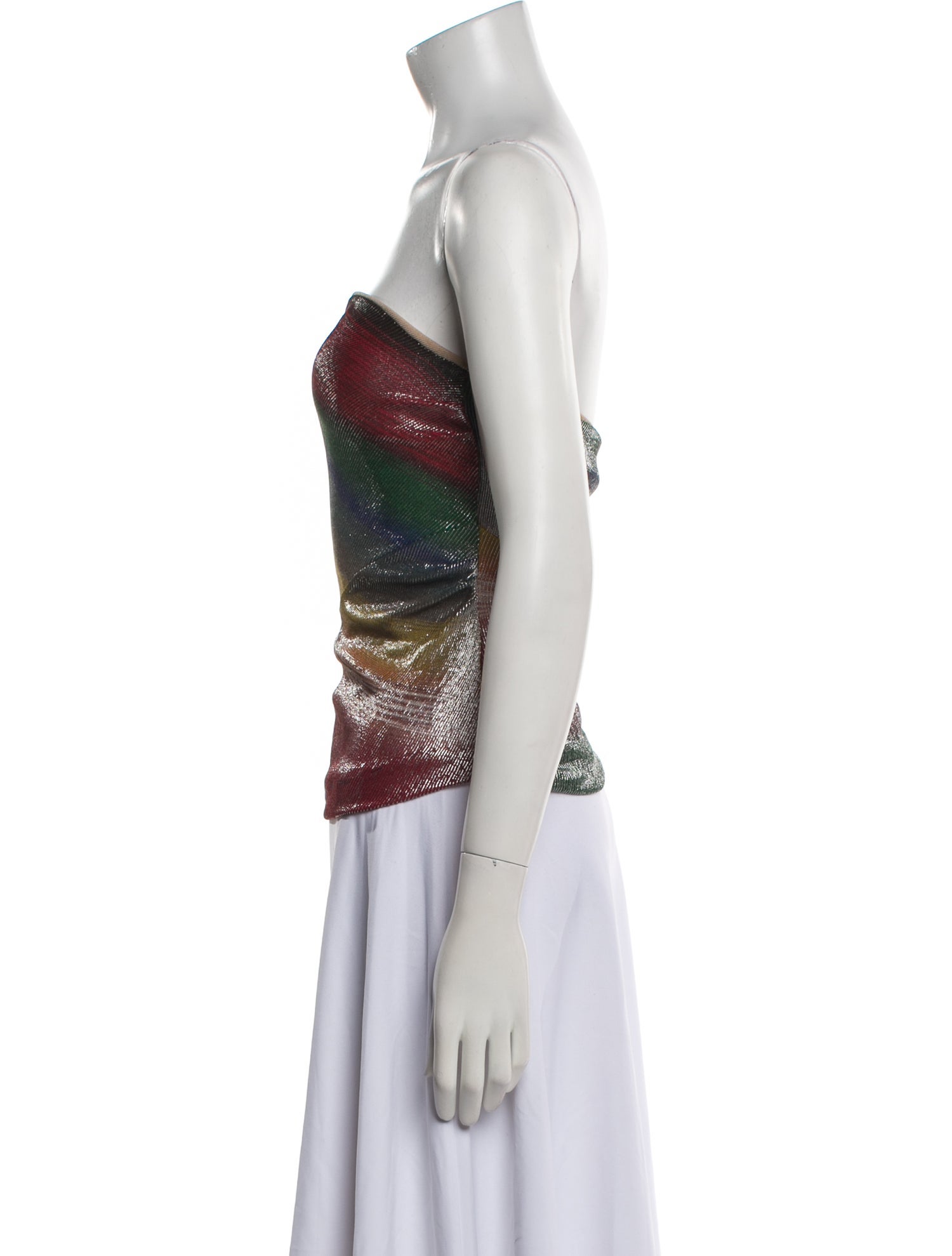 Missoni Printed Strapless Tank Top