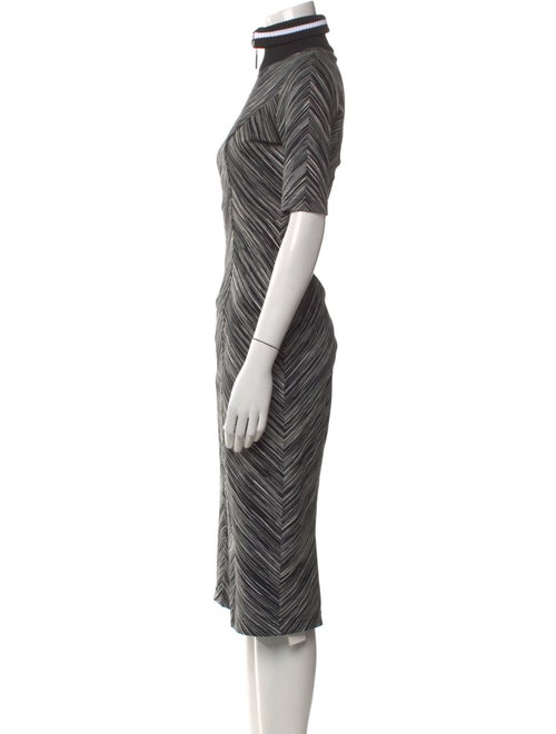 Missoni Turtleneck Midi Length Dress