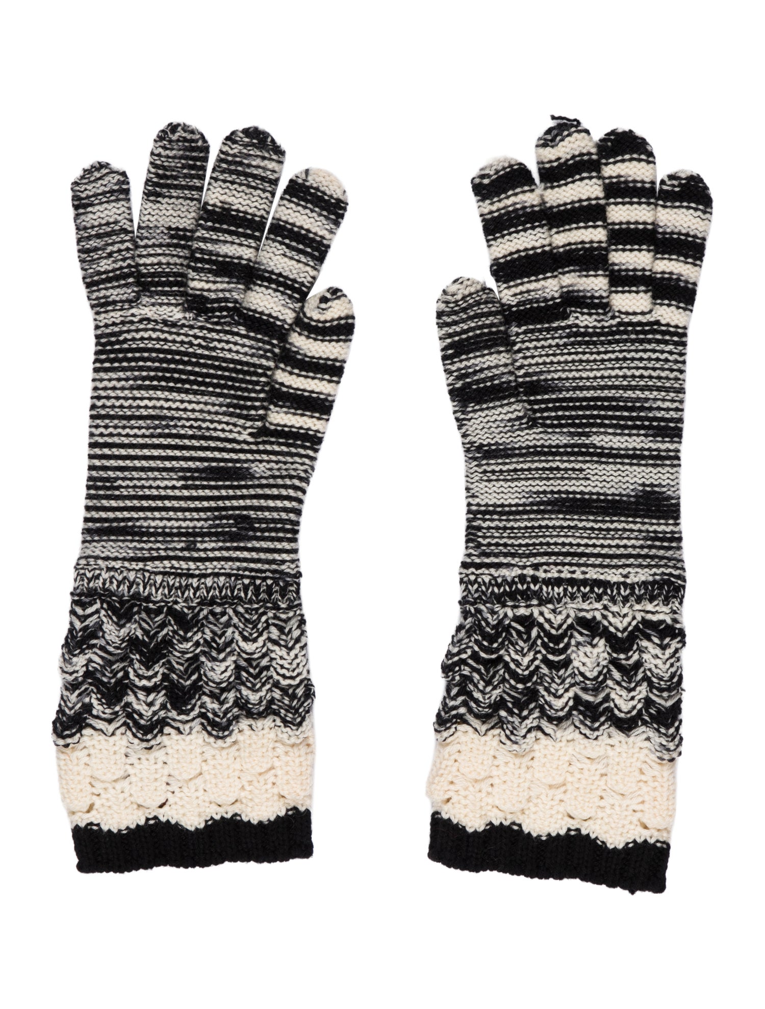 Missoni Knitted Gloves