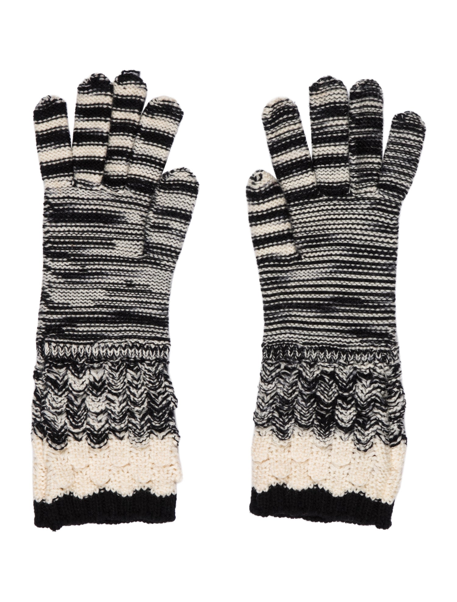 Missoni Knitted Gloves