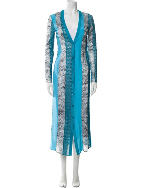 Missoni Printed V-Neck Sweater