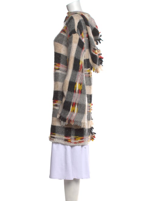 Missoni Alpaca Plaid Print Sweater