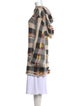 Missoni Alpaca Plaid Print Sweater