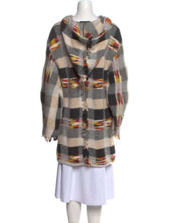 Missoni Alpaca Plaid Print Sweater