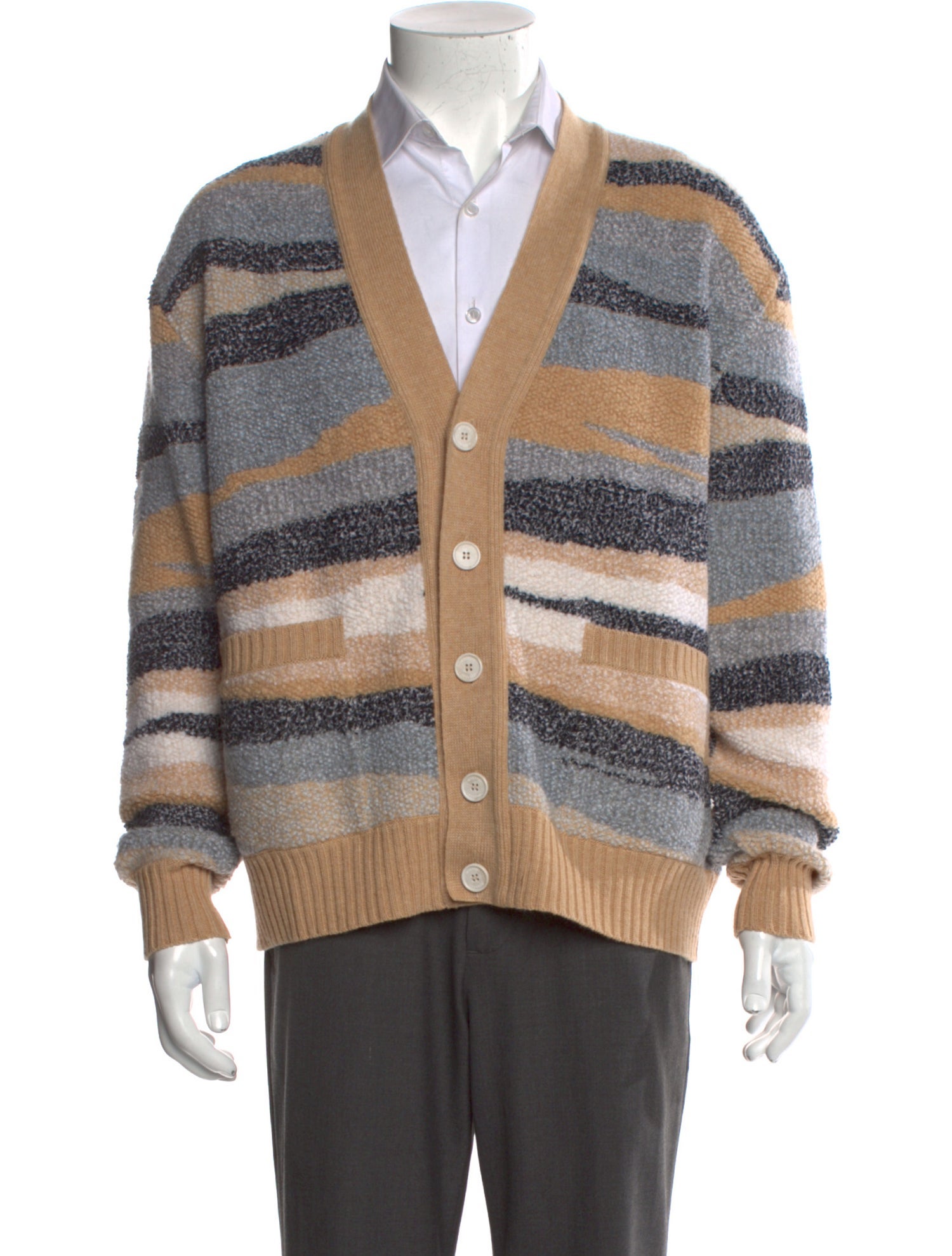 Missoni Wool Striped Cardigan
