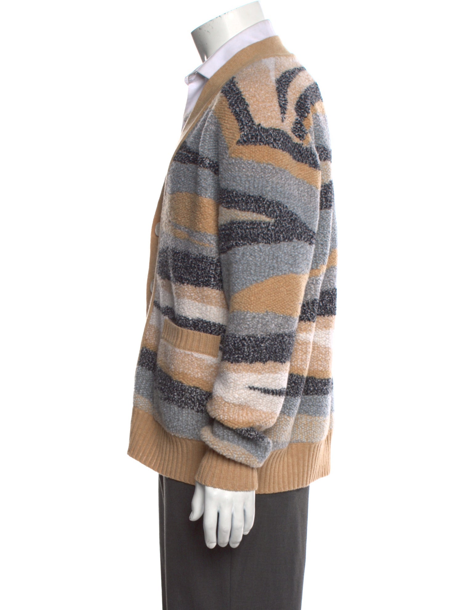 Missoni Wool Striped Cardigan